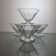 4 coupes à champagne en cristal de Baccarat modèle Rex