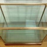 Display Cabinet in Brass and Elm – 1950