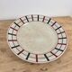 Round presentation plate Lou Basquez manufacture Saint-Amand