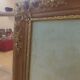 Mirror trumeau in gilded wood and stuck