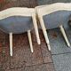 Beautiful set of six antique Louis XVI style chairs