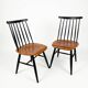Pair of Scandinavian chairs Fanett by Ilmari Tapiovaara, 1960s