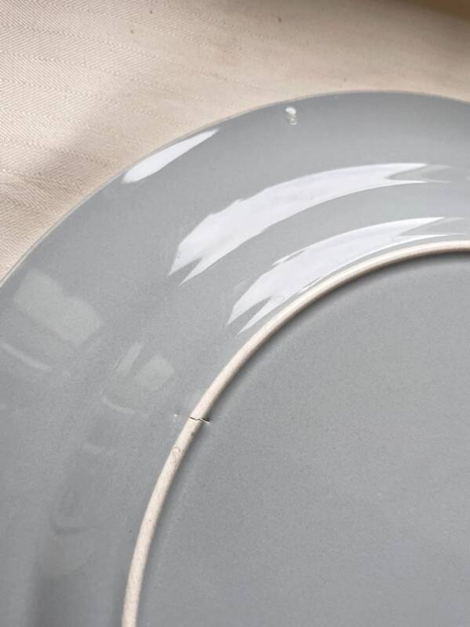 Plat Rond 32 cm - Salins les Bains Vintage