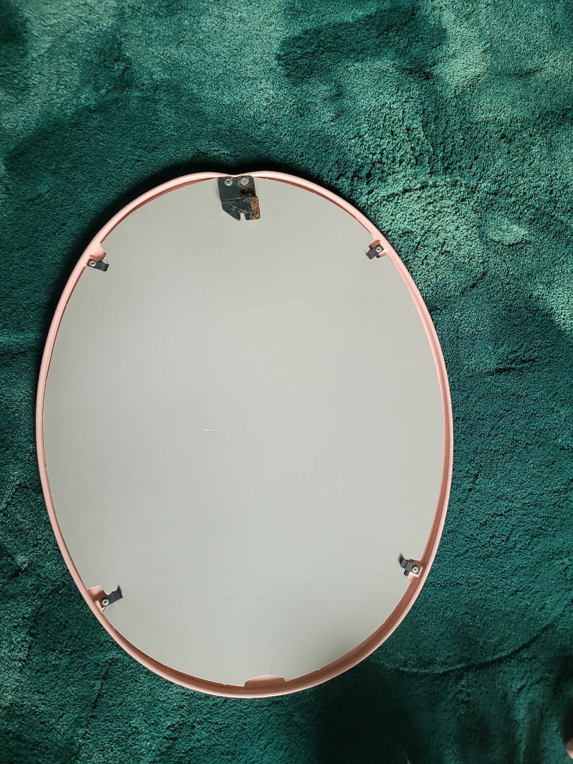 Pink Cast Iron Bathroom Set
