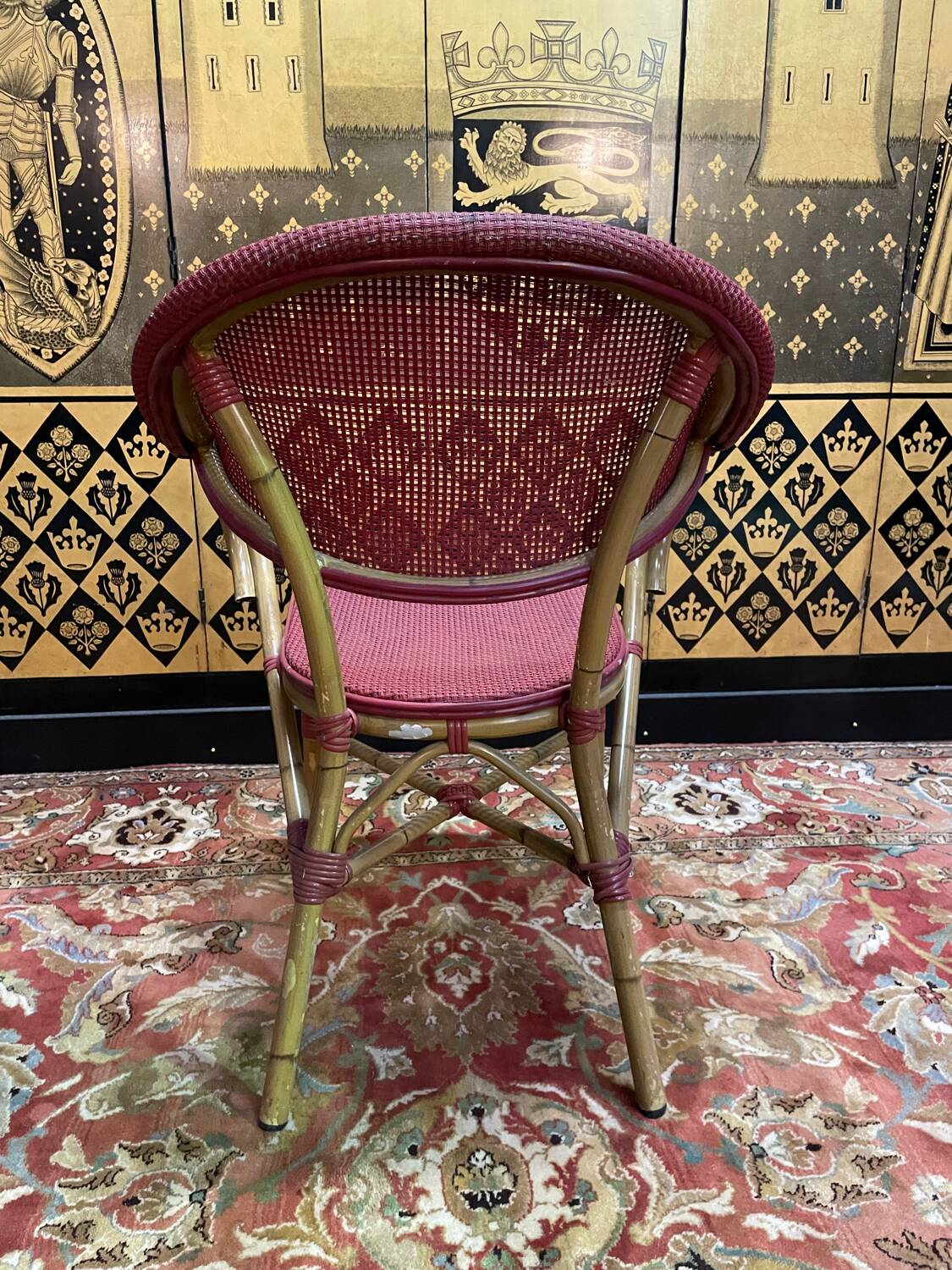 Suite of 12 garden armchairs - bistro 1960