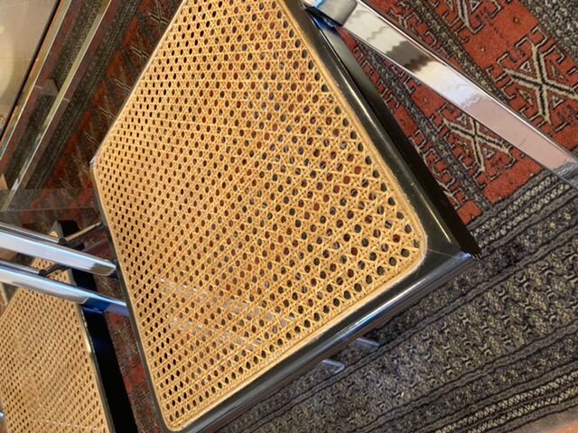 Pair of chairs by Giorgio Catellan for Cidue