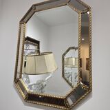 Miroir a parclose doré vintage