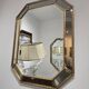 Miroir a parclose doré vintage