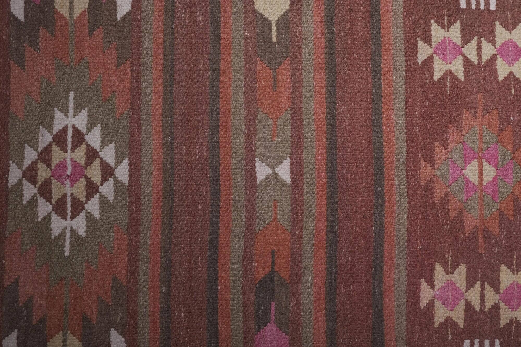 Vintage Turkish hallway rug 80x720 cm