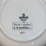 Coffee service 1970 by Hans Théo Baumann in Schonwald Germany porcelain