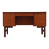 Bureau en teck, design danois, années 1970, production: Danemark