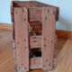 Wooden bottle rack