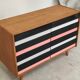U-453 pink chest of drawers with 8 drawers by Jiri Jiroutek for Interier Praha 1960