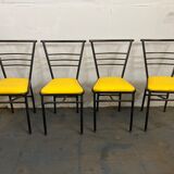 Vintage set of 4 designer chairs