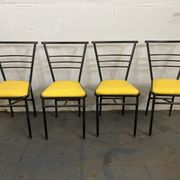 Vintage set of 4 designer chairs