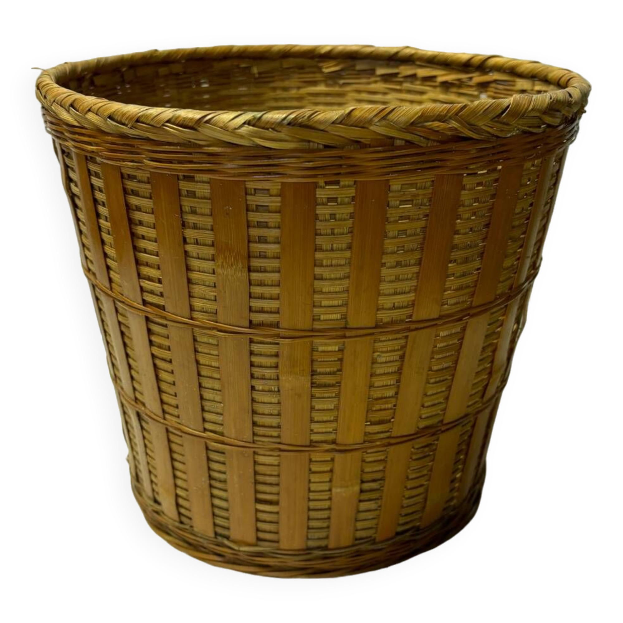 Vintage wicker basket