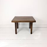 Mid Century Table d'appoint en bois massif Vintage Banc de fleurs Tabouret de fleur Design danois Ta