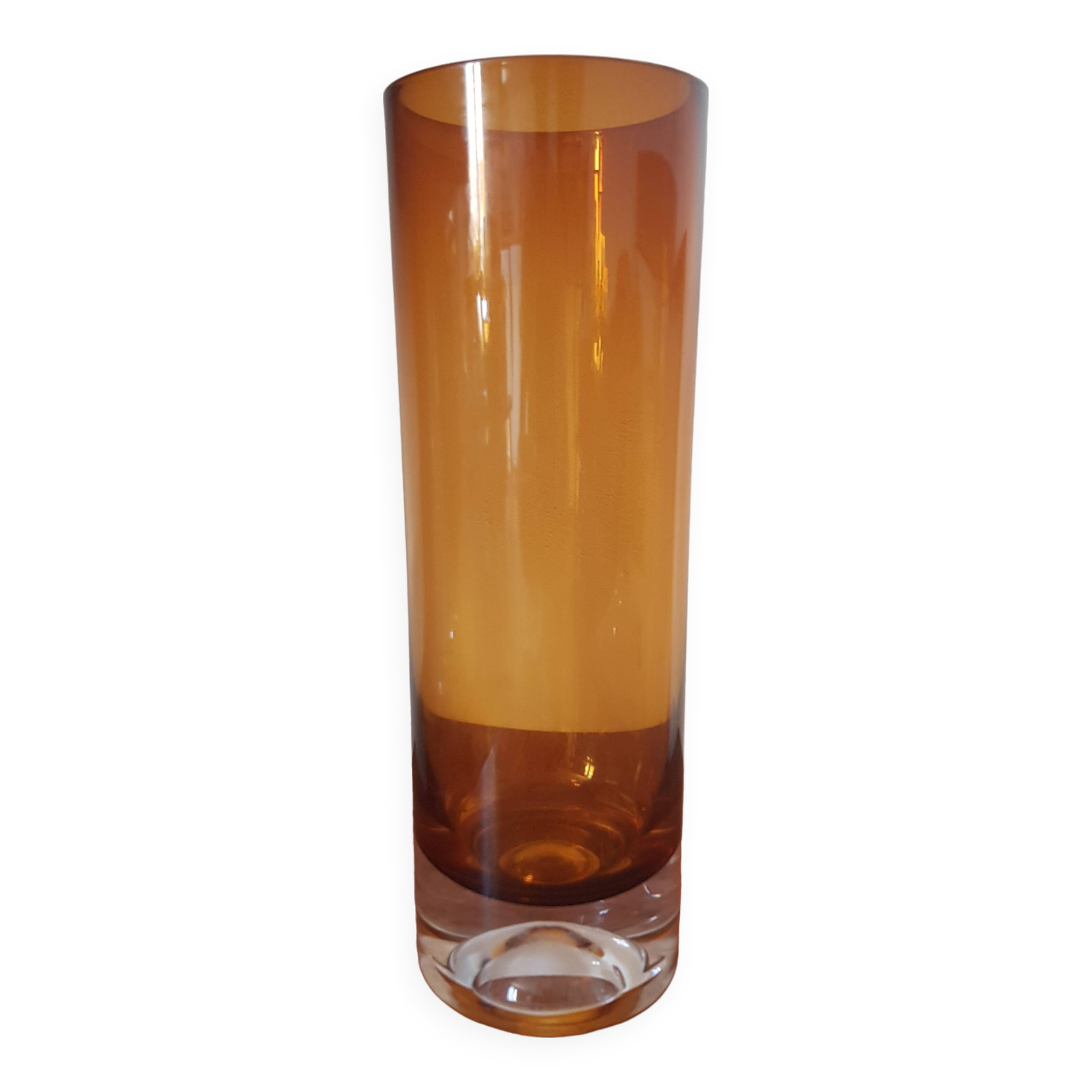 Vase en verre Aseda "skol" par Bo Borgstrom