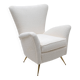 Art Dèco Italian Lounge Armchair from Hotel Bristol Merano, 50s