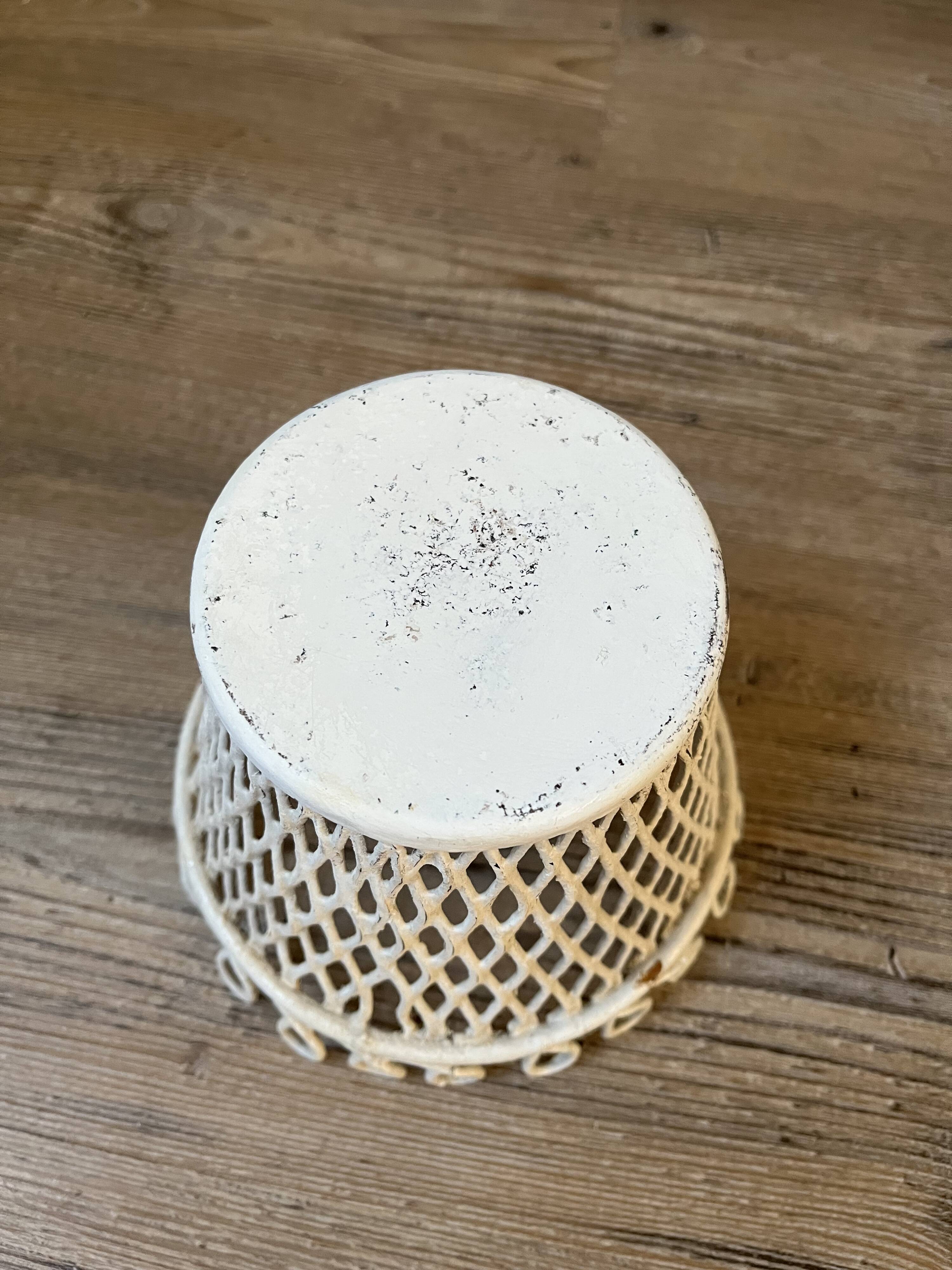 Cache pot in the style of Mathieu Mategot.