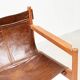Leather 1970's Roxinho lounge chair by Michel Arnoult