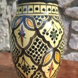 Moroccan ceramic vase