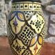 Moroccan ceramic vase