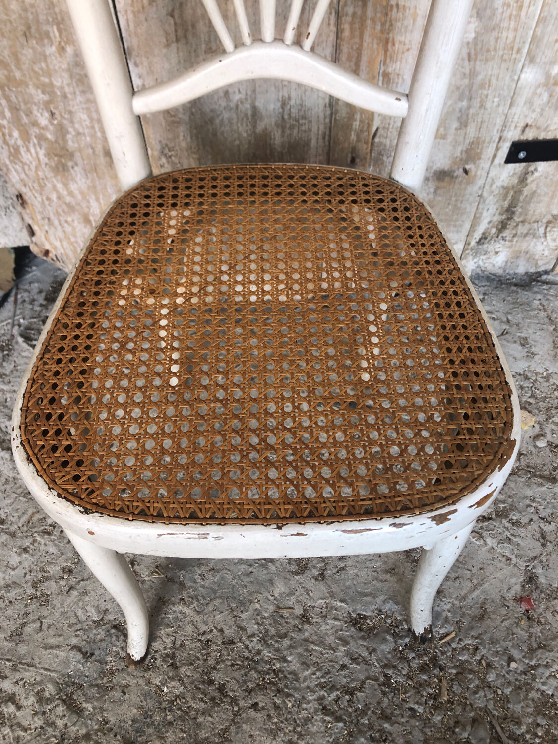 Vintage Fishel bistro chair