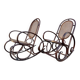 Set of 2 Thonet 19's Style Rocking Chairs