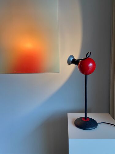 Lampe de table Stefano Cevoli produite par Vermezzo Made in Italy 1980