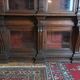Empire-style solid pine workshop library from the 19th century.