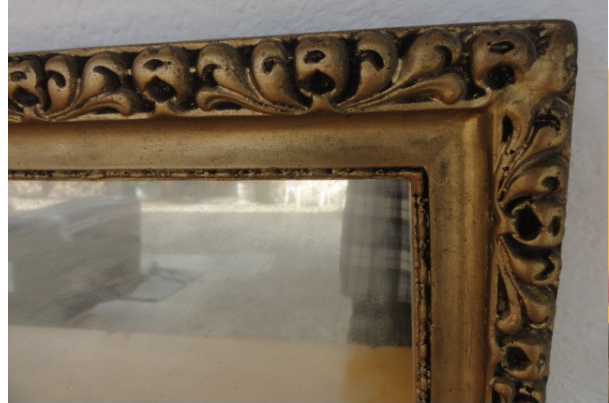 Mirror gold vintage