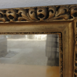 Mirror gold vintage