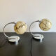Pair of Art Deco lamps,  1950s