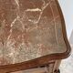 TABLE de Chevet Style Louis XV MARBRE