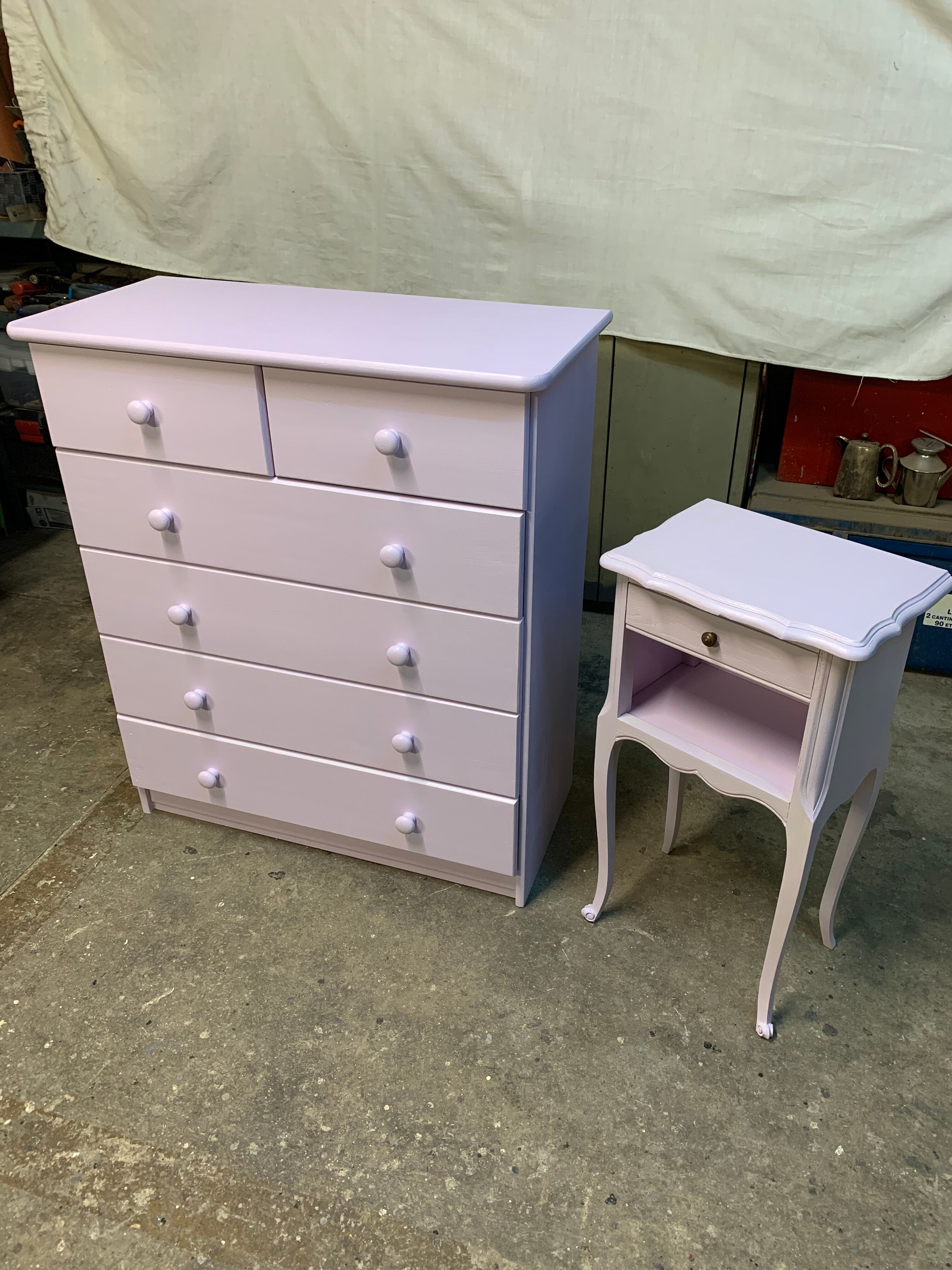 Commode et chevet chambre d’enfant