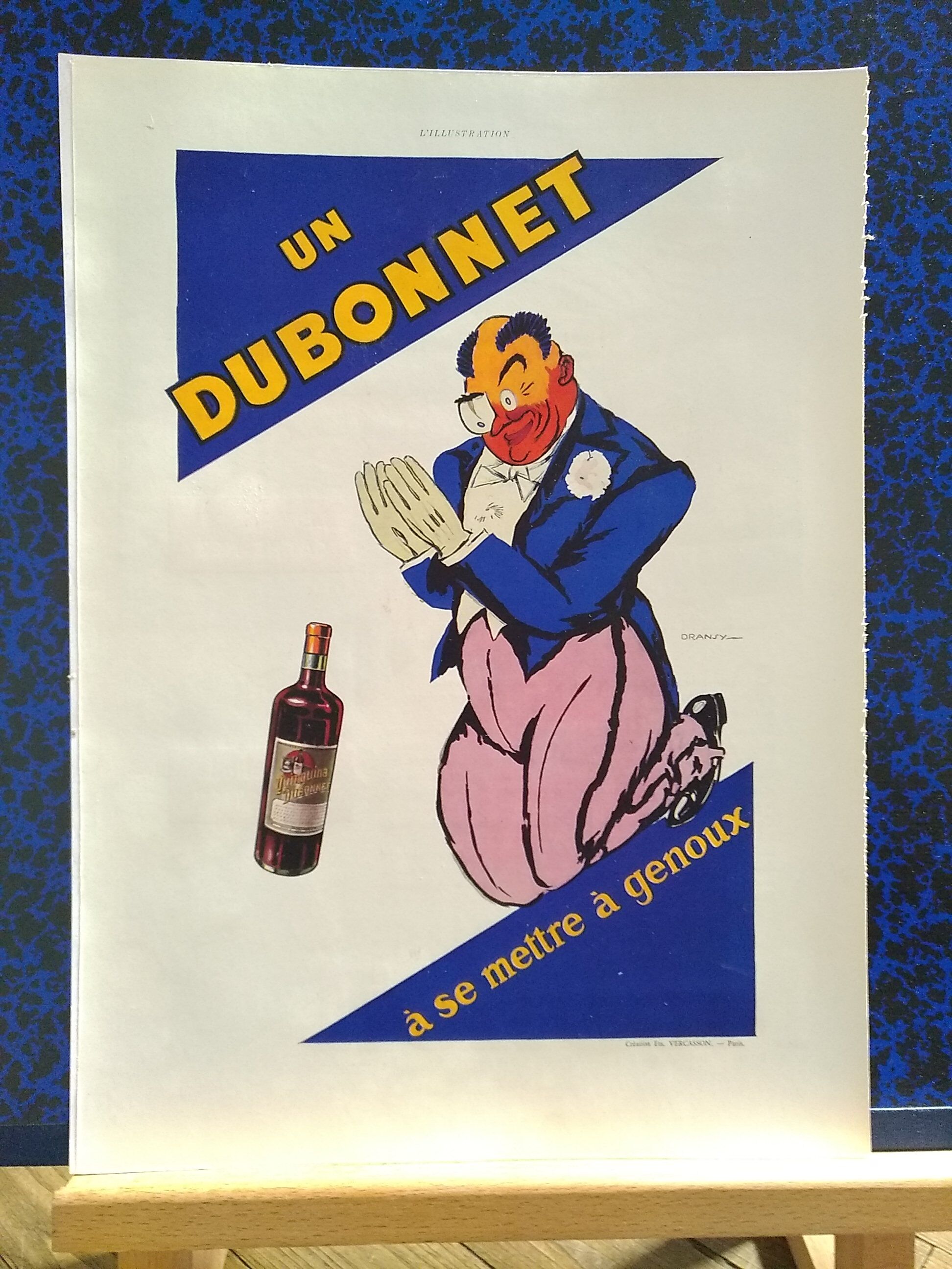 Dubonnet advertisement from a period magazine