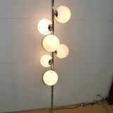 Chrome and opaline lamppost, 70s