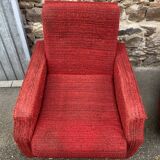 pair of vintage 60s armchairs