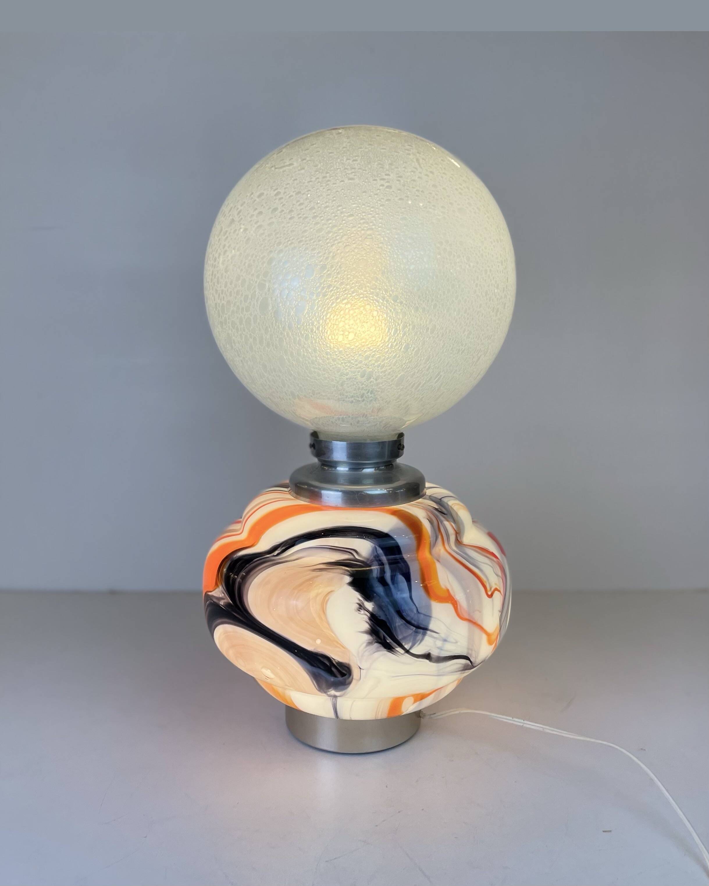 Lampe de table Murano, années 1960