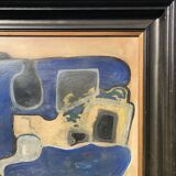 Abstract oil painting