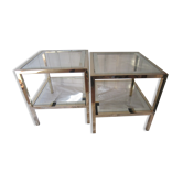 Pair of LANCEL sofa tips