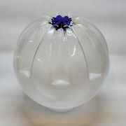 Globe Ball For Pendant Or Floor Lamp Vintage Mazzega Italy 1970 30cm