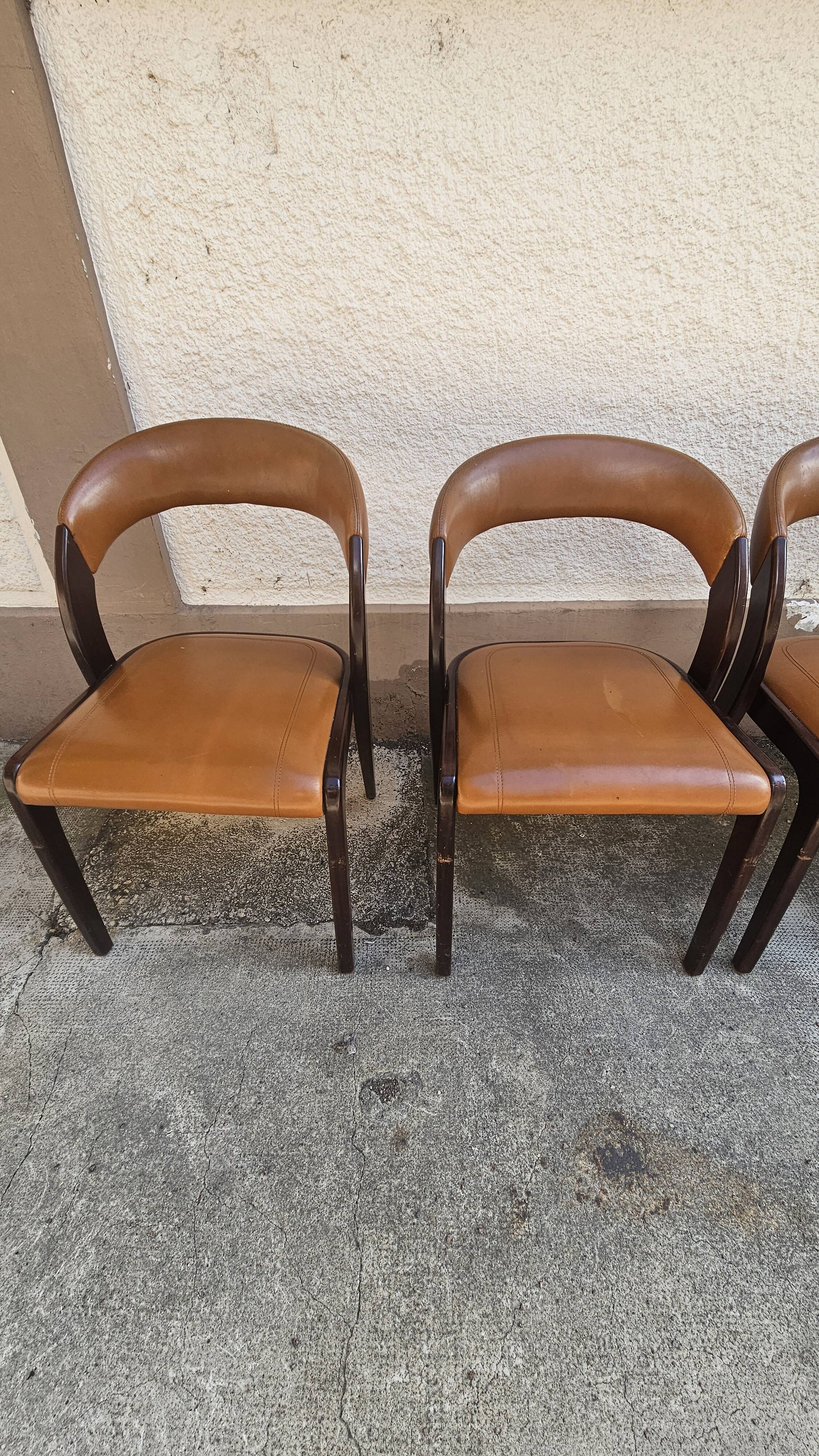 6 Baumann Gondole Chairs