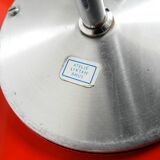 Large original 1960s red Bumling ceiling lamp by Anders Pehrson for Ateljé