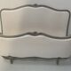 Louis XV style basket bed in patinated beech, 20th century