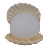 Scallop shell lamp