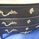 Commode noire style Louis XV
