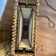 Paire de lampes bambou et toile année 70-80