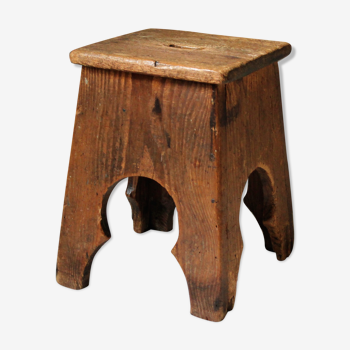 Vintage workshop stool